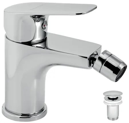 Bidé csaptelep Novaservis Titania Pure leeresztőszeleppel króm 90311.0