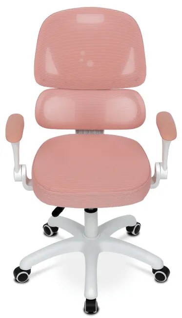 Gyerek Forgószék, Magasságállítás, Rózsaszín Hálós. KA-K1063 PINK