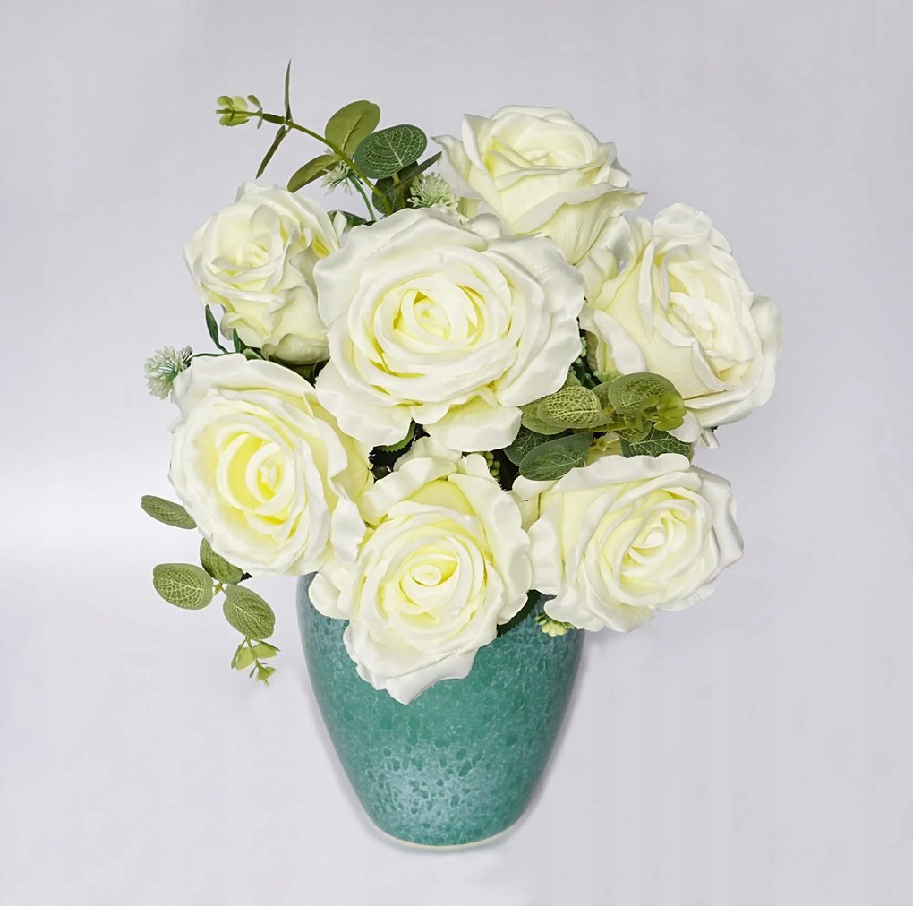 Rózsacsokor Rózsák művirág Krém nád Virág ág Nagy