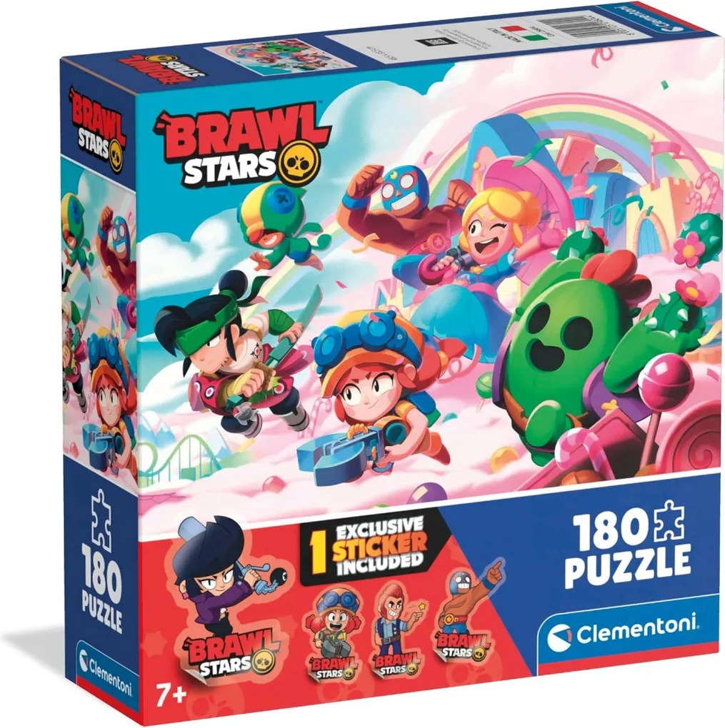Brawl Stars Rainbow 180 db-os puzzle Clementoni
