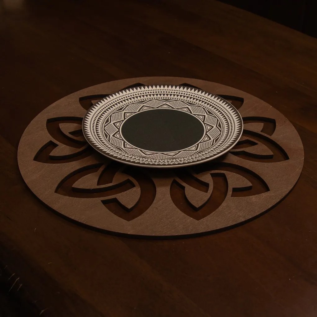 Lugh tálca, wenge, 36×36 cm – TR790PYN1159