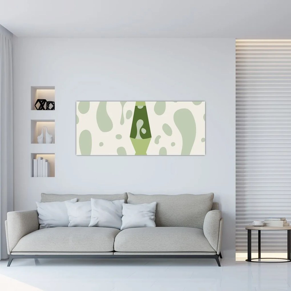 Kép - Hippik, lávalámpa (120x50 cm)