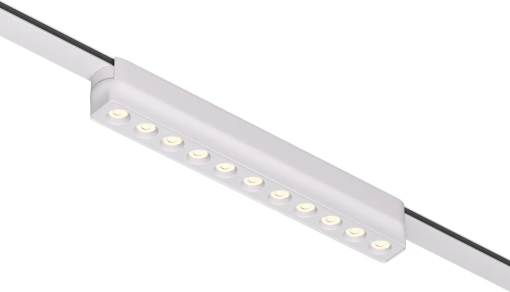 DK/EU-5335-WH Slim magnetic track light AIR GRILL, 12W, 4000K, white color — DK/EU-5335-WH
