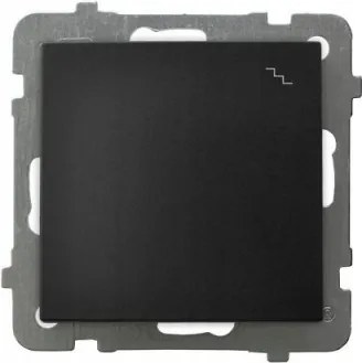 Ospel As Lépcsőházi Kapcsoló Fekete Metál ŁP-3G/m/33