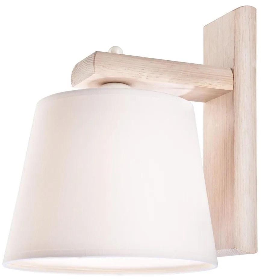 Fali lámpa 1xE27/60W/230V tölgy mintával