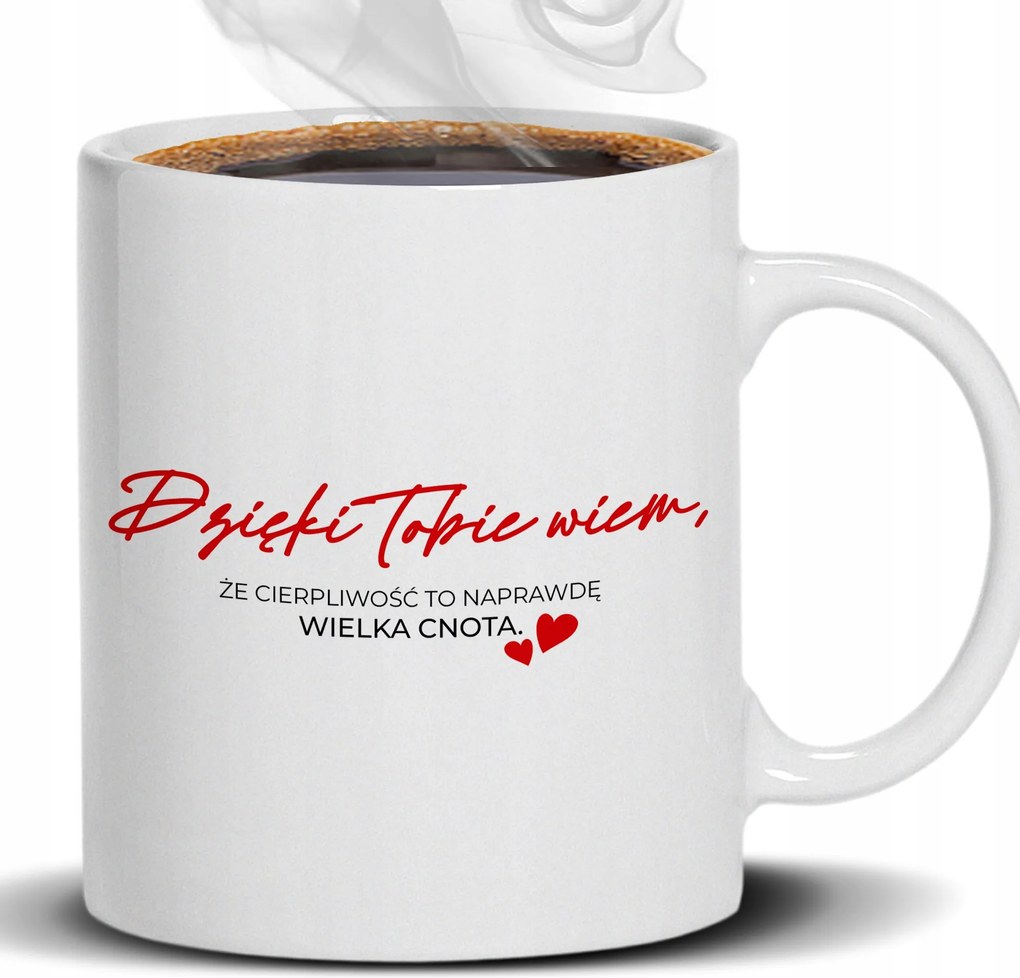 Bögre Fehér Türelem Nagy Erény Ajándék Esküvőre Évfordulóra Férjnek Feleségnek