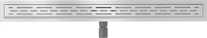 Mexen Lapos rozsdamentes zuhanytálca 80 cm minta M01, 1020080-15