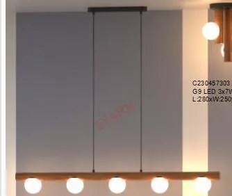 RENDL R14460 NOCTIS Modern Függesztett Lámpa Opálüveg IP20