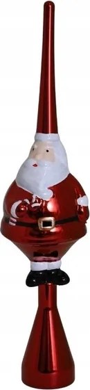 Karácsonyfadísz Mikulás piros 35 cm karácsonyi dekoráció
