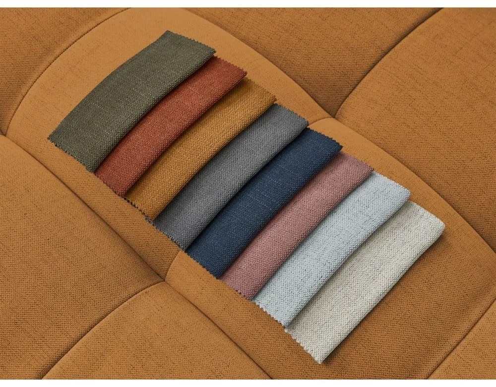 Okkersárga sarokkanapé (jobb oldali) Cloud – Bobochic Paris