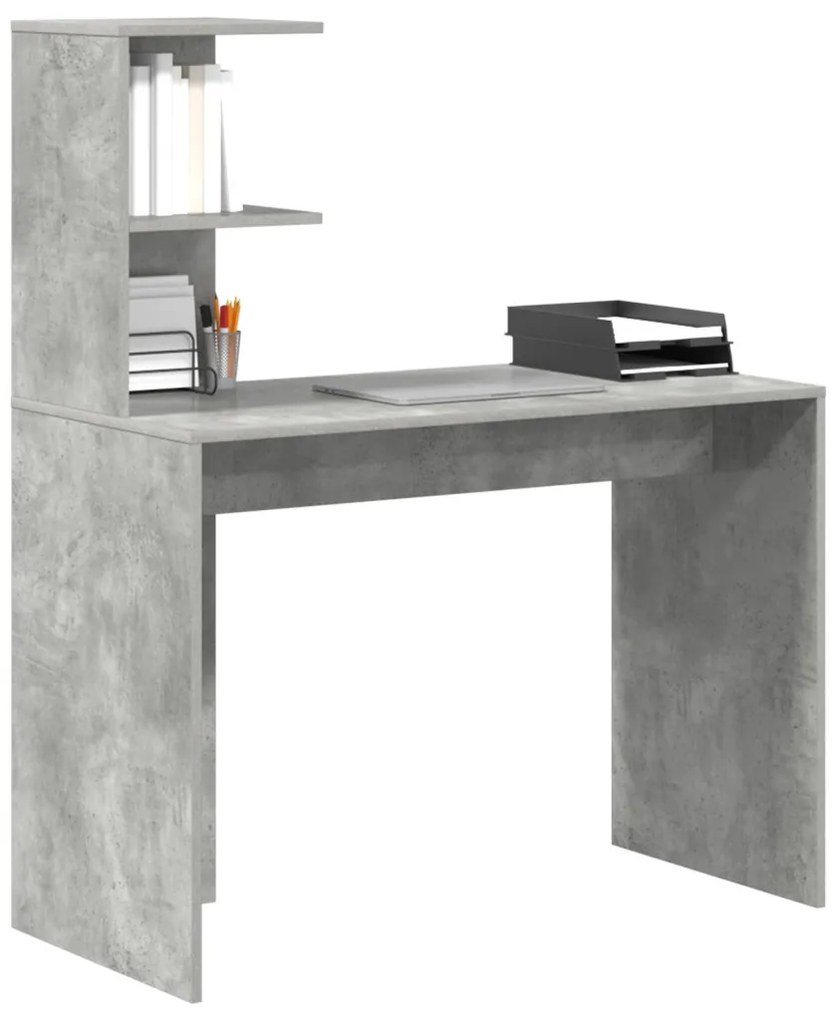 Beton szürke íróasztal Beton szürke