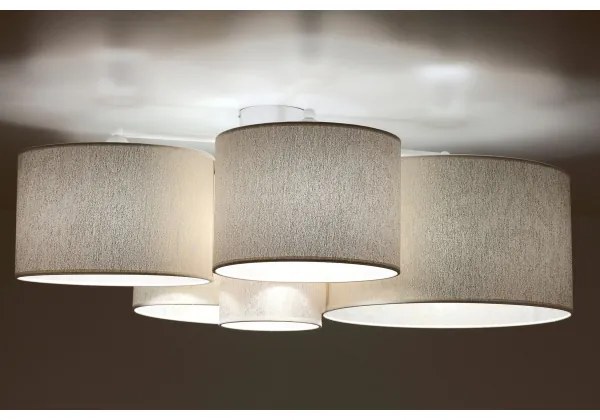 Duolla - Mennyezeti lámpa ROLLER PENTO 5xE27/60W/230V arany