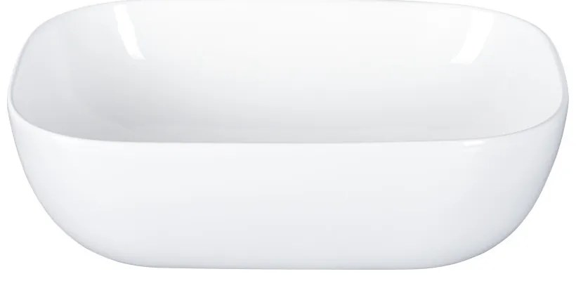 Eros SMILE 3 - PULTRA ültethető - Top Counter - porcelán mosdó - 46,5 x 32,5 x 13 cm