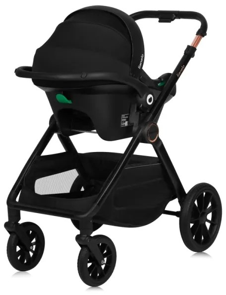 Lionelo - 3 az 1-ben kombinált babakocsi LAYLA Green Forest