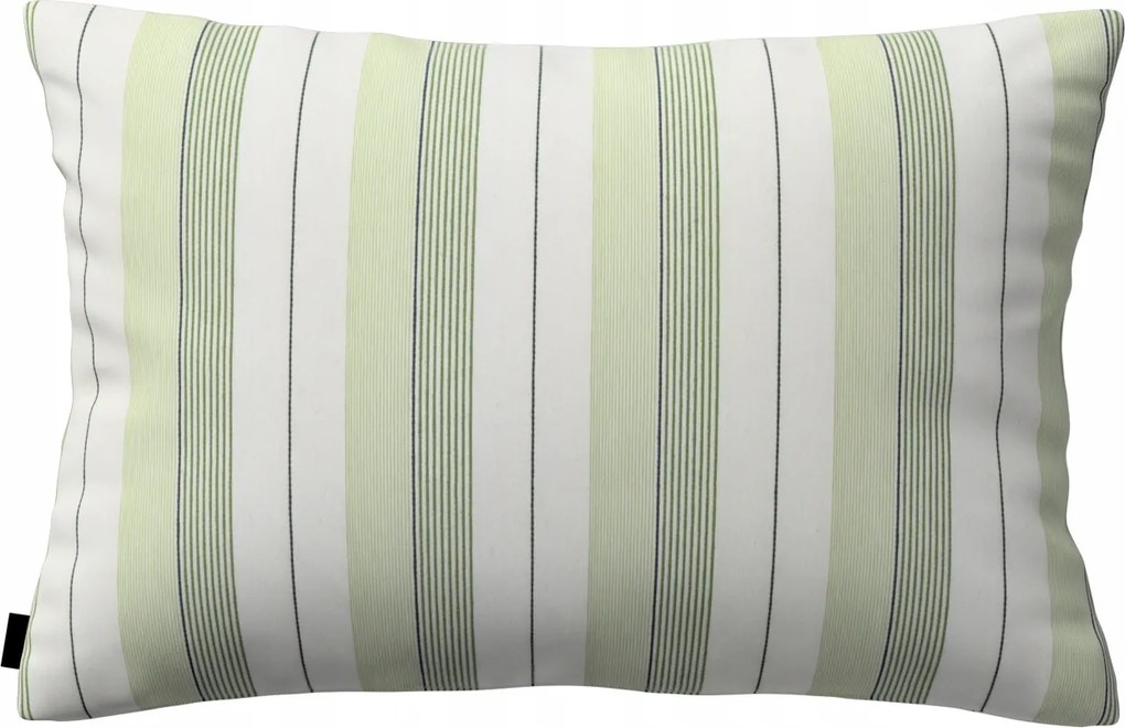Párnahuzat 47x28 zöld csíkos