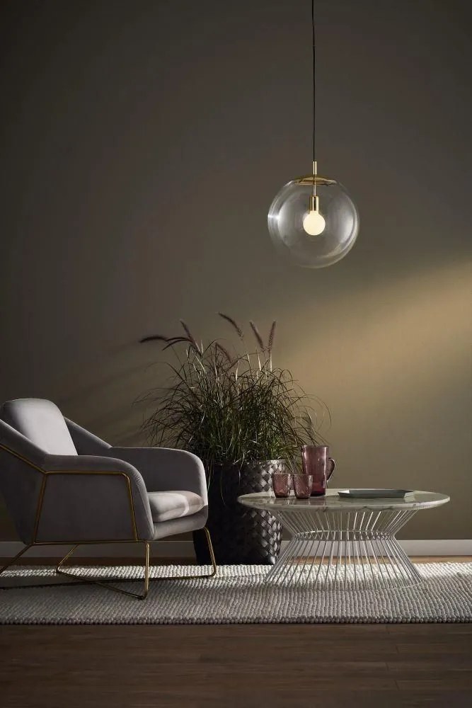 KASPA 10737109 ALUR Egyágú Függesztett Lámpa Fém E27 IP20