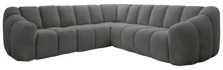 Szürke sarokkanapé Shell – Miuform