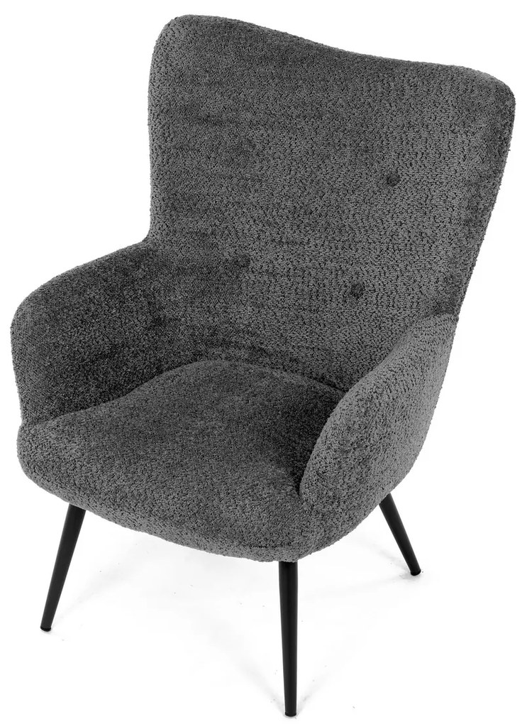 Fülkés fotel GREY2, szürke