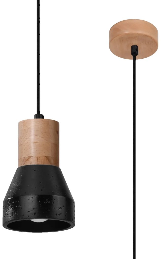 Sollux QUBIC SL.0963 Függőlámpa 1x60W/E27 IP20