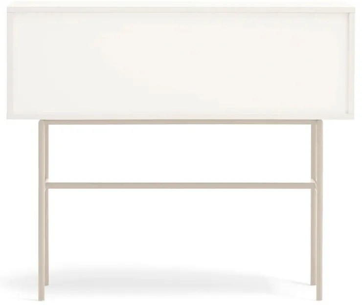 Bézs-krémszínű konzolasztal 35x110 cm Nube – Teulat