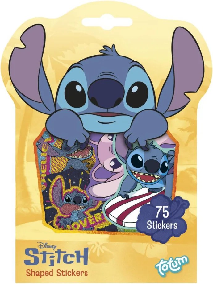 Disney Lilo és Stitch, A csillagkutya Weird forma matrica szett 75 db-os