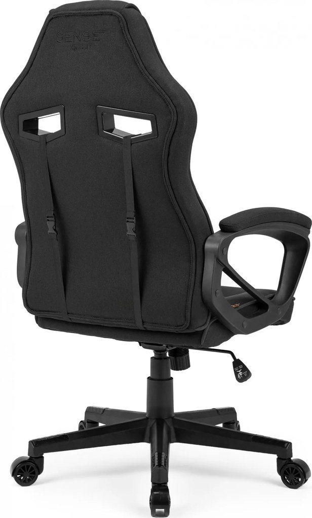 Gamer szék SENSE7 Knight fekete szövet