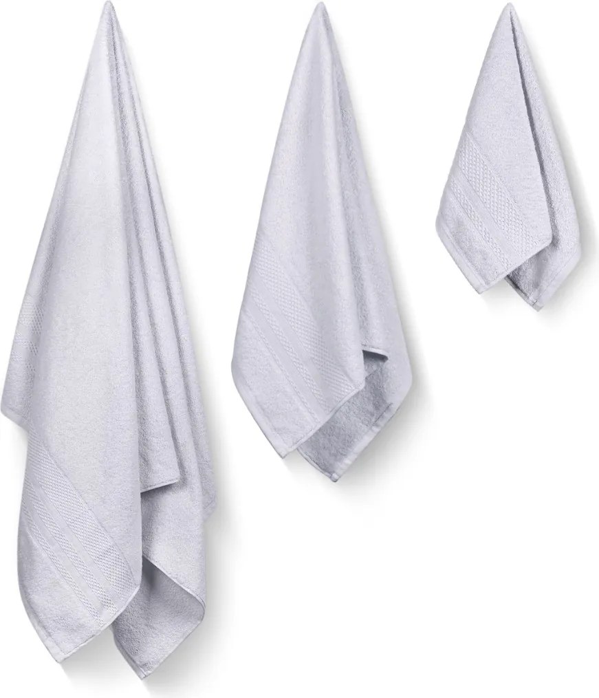 Piramit törülköző, szürke, 50×90 cm – TR925WTN1152