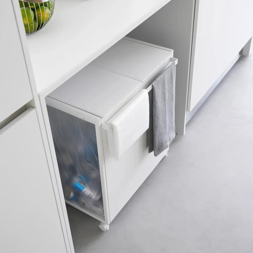 Fehér fém szelektív szemetes Tower – YAMAZAKI