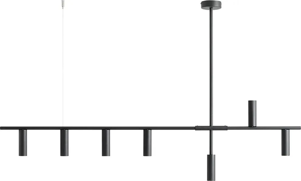 Aldex modern függeszték trevo fekete ald1104t1