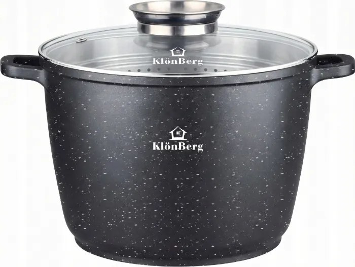 KlönBerg Premium 4L gránit fazék Megbízhatóság és elegancia