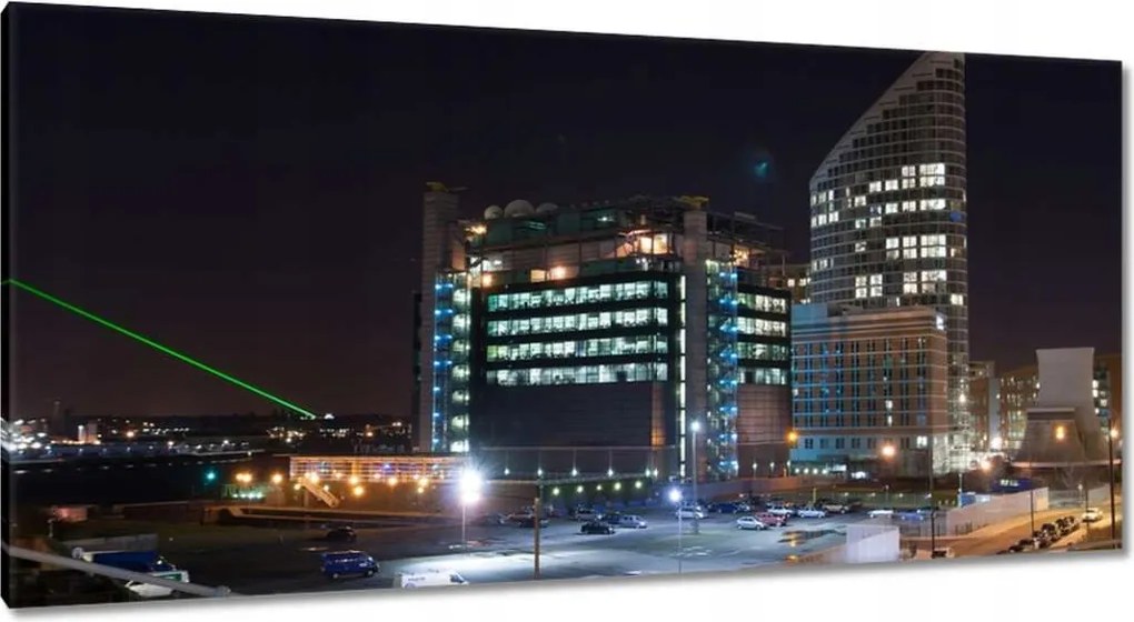 Képek 115x55 Éjszaka Kilátás a felhőkarcolókra