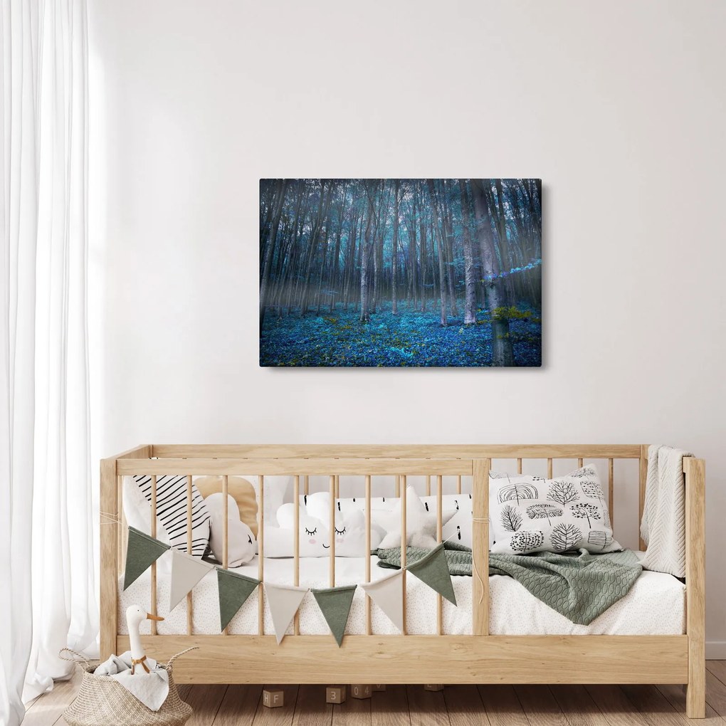 Kép - varázslatos erdő (90x60 cm)