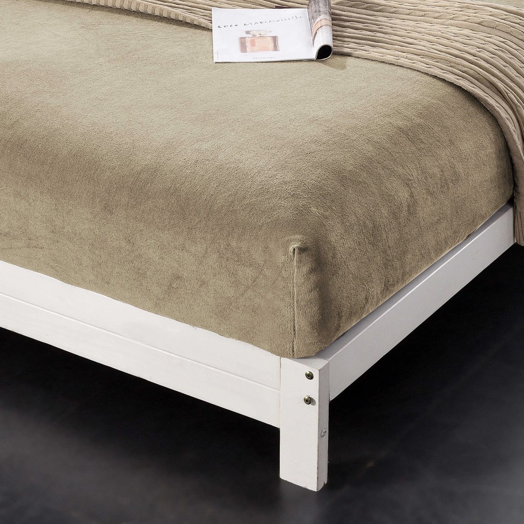 Mikroplüss lepedő SOFT 90x200 cm barna