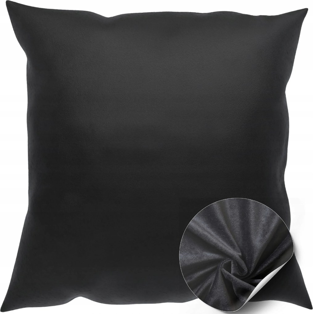 Párnahuzat, sima velúr, 50x50 cm, kész dekoratív bársony párnahuzat