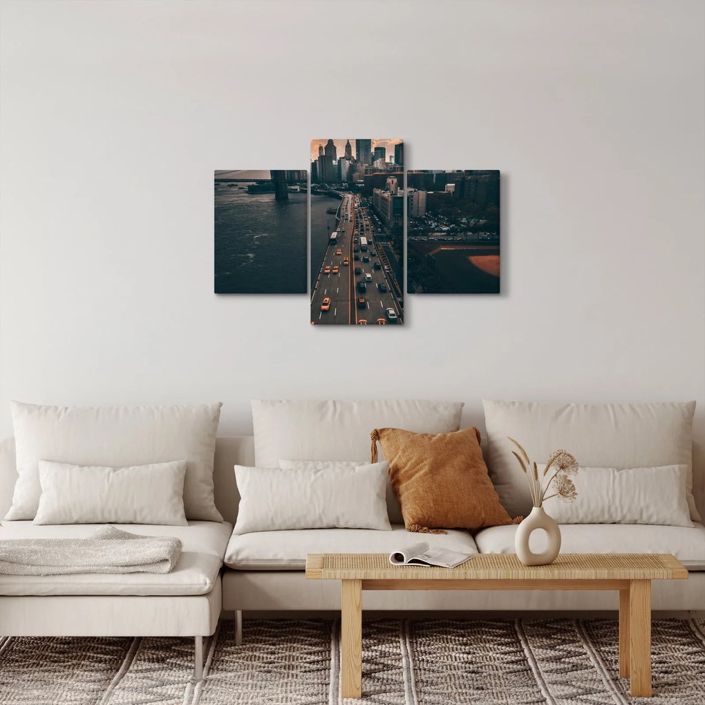 Manhattan képe (90x60 cm)