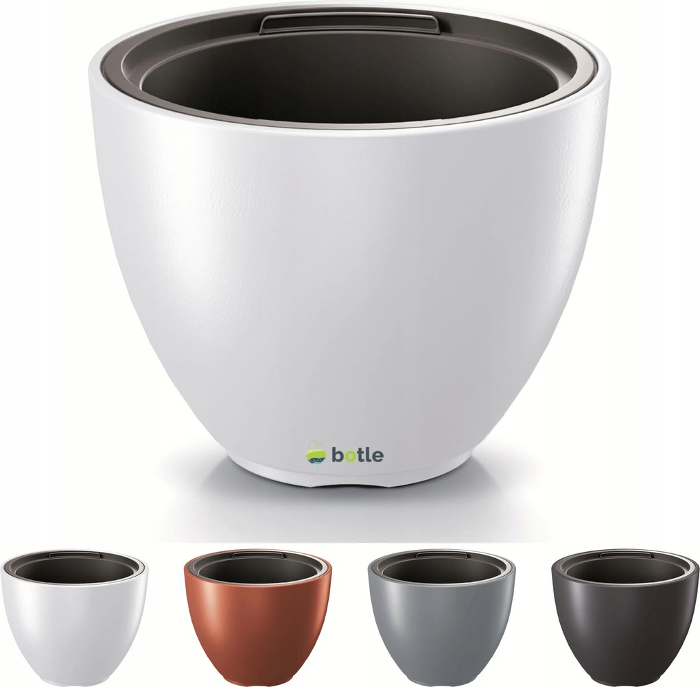 Masszív Modern Virágtartó 40 x 30cm Utántöltő 11L