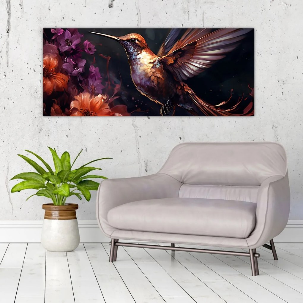 Kép - Kolibri (120x50 cm)