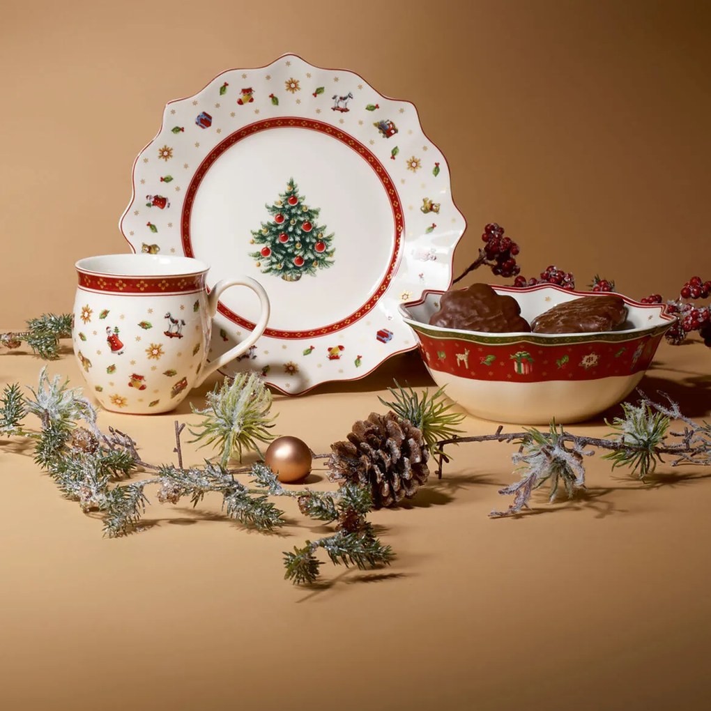 Karácsonyi reggeliző készlet 2 személy részére, Toy's Delight, 6 db. - Villeroy & Boch