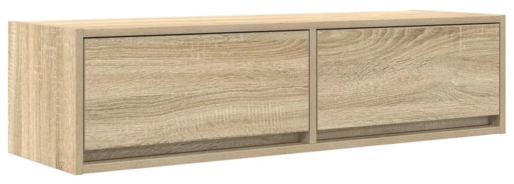 TV Szekrény Sonoma Tölgy 100x31x25,5 cm Mérnöki Fa