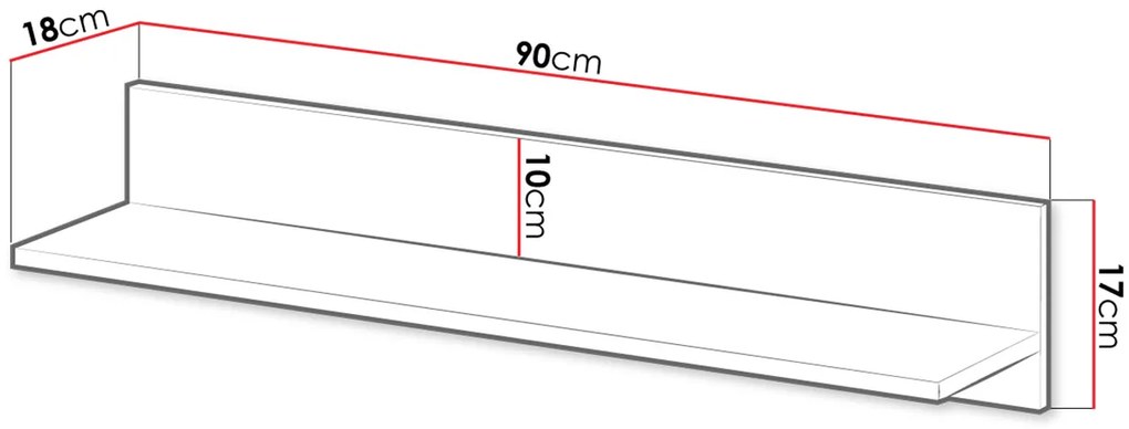 Falipolc Marcel 90 TE13 (artisan tölgy). 1060390