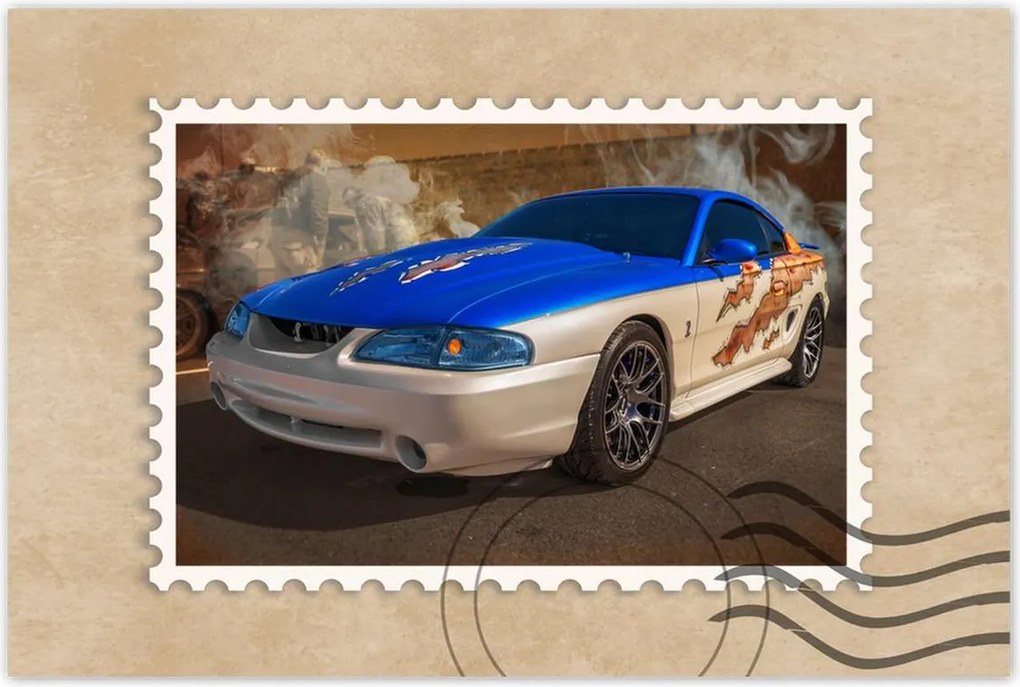 Poszter 60x40 Ford Svt Mustang Cobra