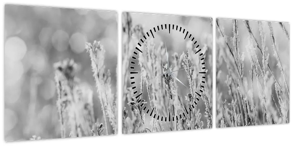Kép - Hideg tél (órával) (90x30 cm)