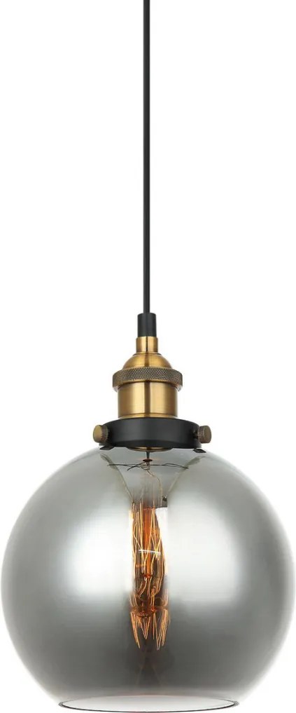 ITALUX MDM-4330-1-GD-SG CARDENA Egyágú Függesztett Lámpa Fém E27 IP20
