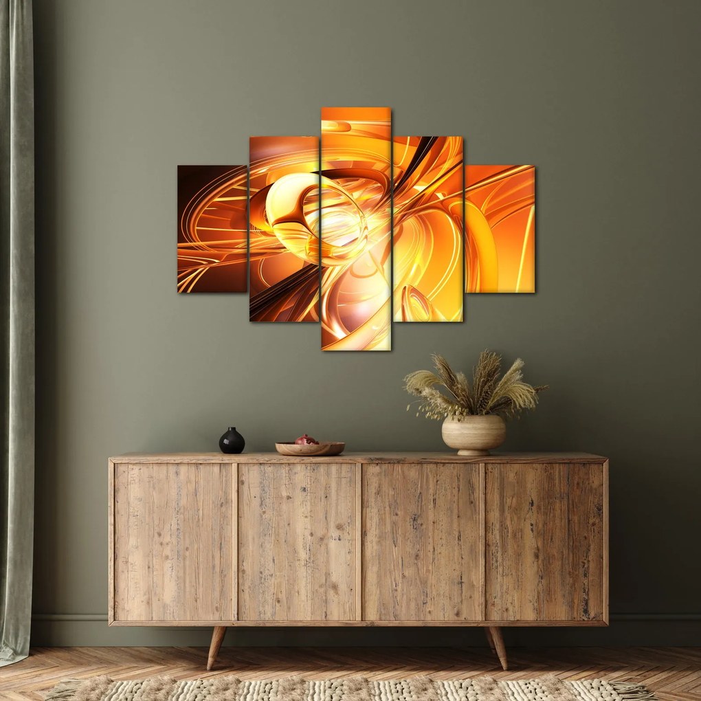 Absztrakciós kép (150x105 cm)