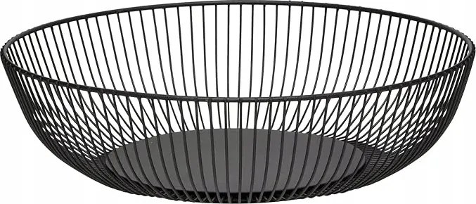 Gyümölcstálak, Fekete fém gyümölcskosár