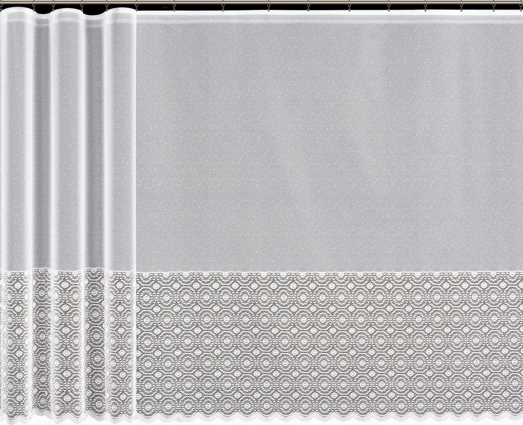 Mg Függöny 4442 Fehér 200x250cm Kész Szalaggal M