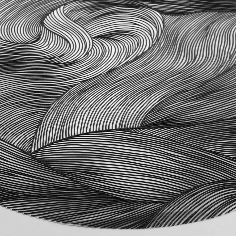 Műanyag tányéralátét ø 38 cm Celeste – douceur d'intérieur