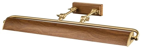 Elstead WINCHFIELD-PLL-AB-OAK - Képmegvilágító WINCHFIELD 4xE14/40W/230V tölgy