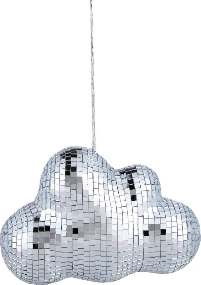 DISCO akasztható dekoráció, felhő 18 cm