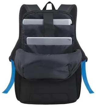 Notebook hátizsák, acél kulaccsal, 15,6, RIVACASE Regent 8068, fekete (NTRB8068B)